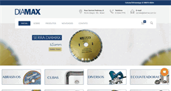 Desktop Screenshot of diamax.com.br