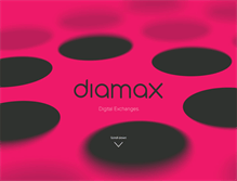 Tablet Screenshot of diamax.com